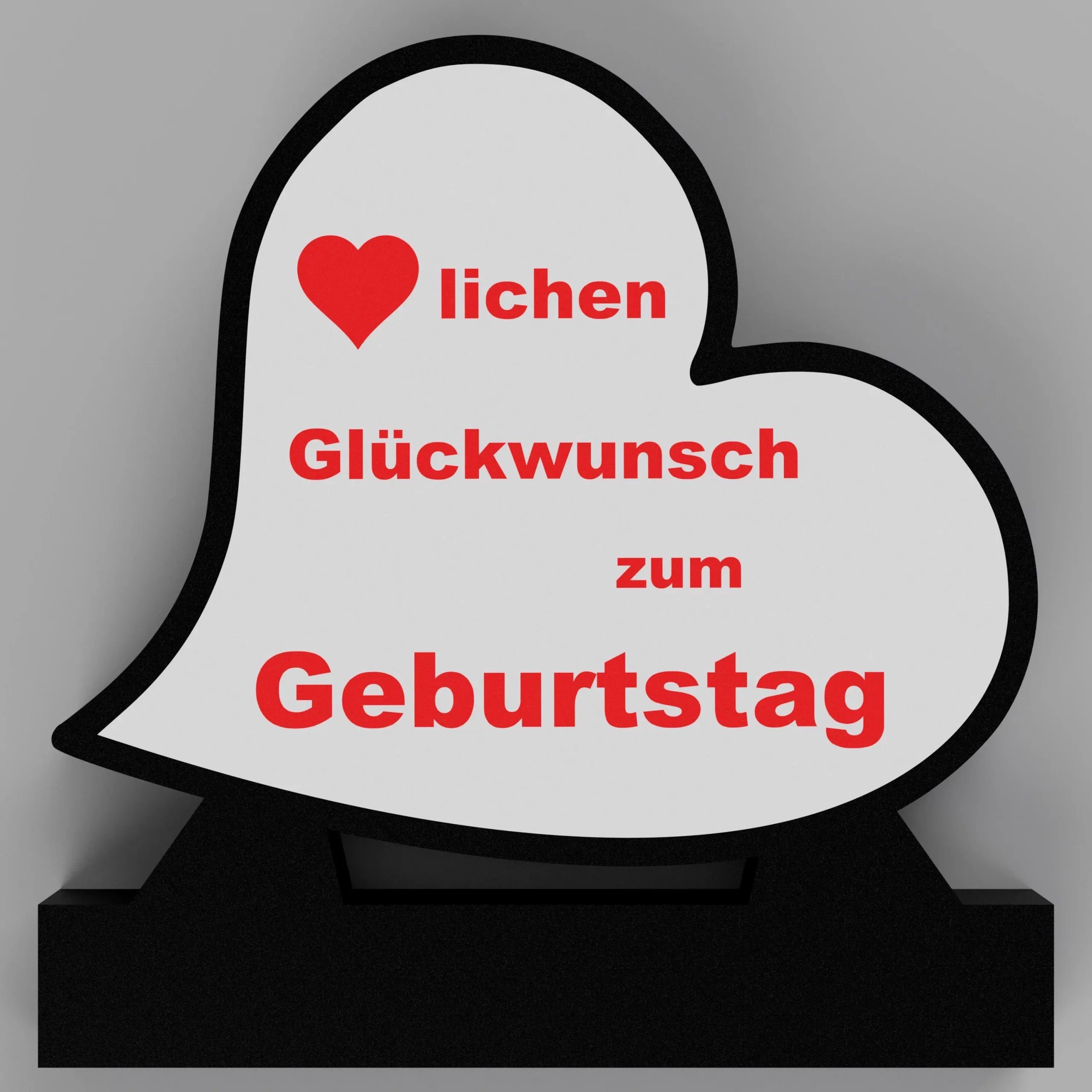 Einzigartige LED-Leuchte mit eigenem Wappen – Individuell im 3D-Druck gefertigt – Bild 3