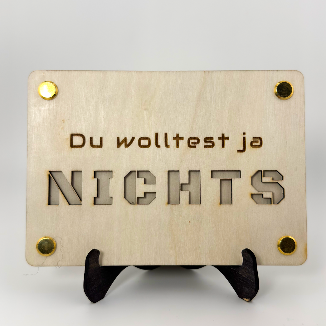 Geldgeschenk aus Holz – Kreative Geschenkidee für viele Anlässe und personalisierbar – Bild 7
