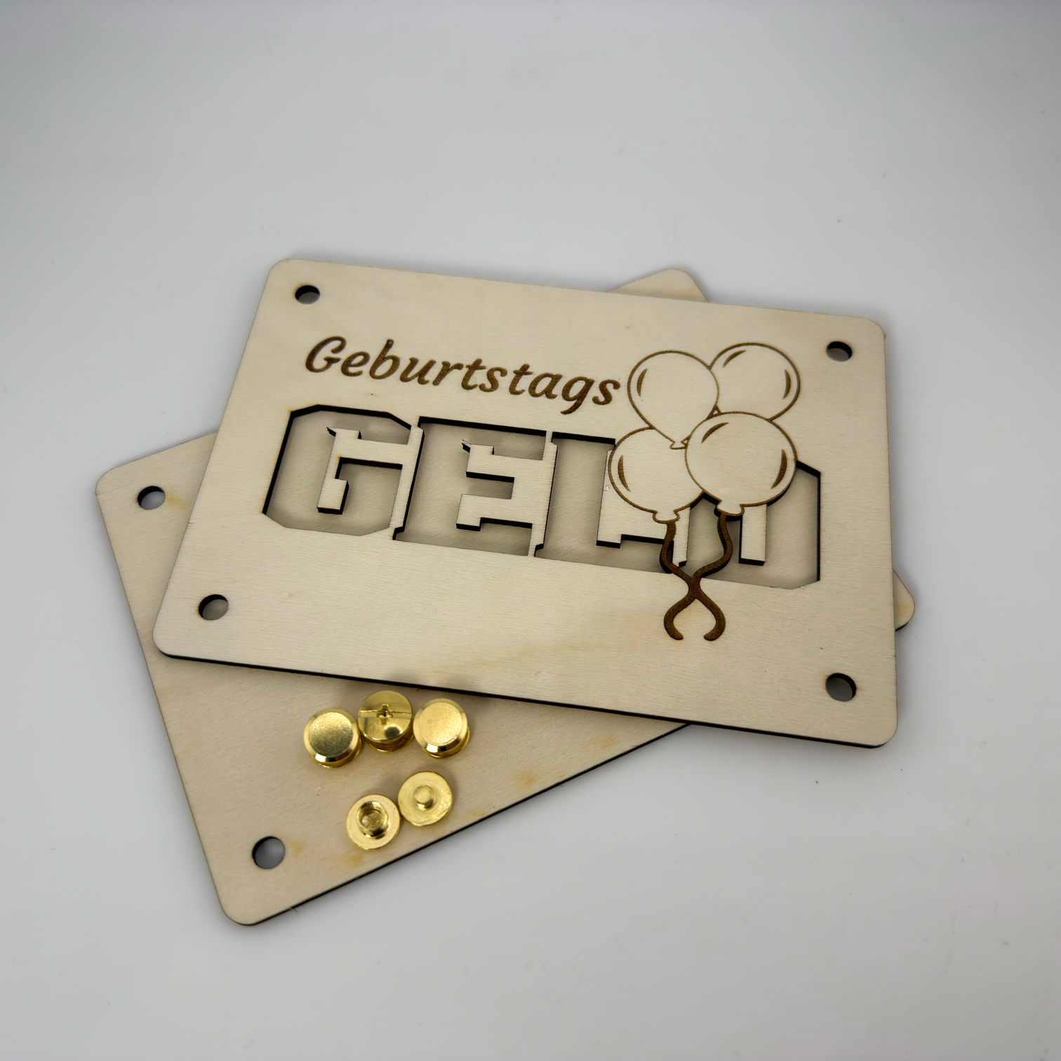 Geldgeschenk aus Holz – Kreative Geschenkidee für viele Anlässe und personalisierbar – Bild 3