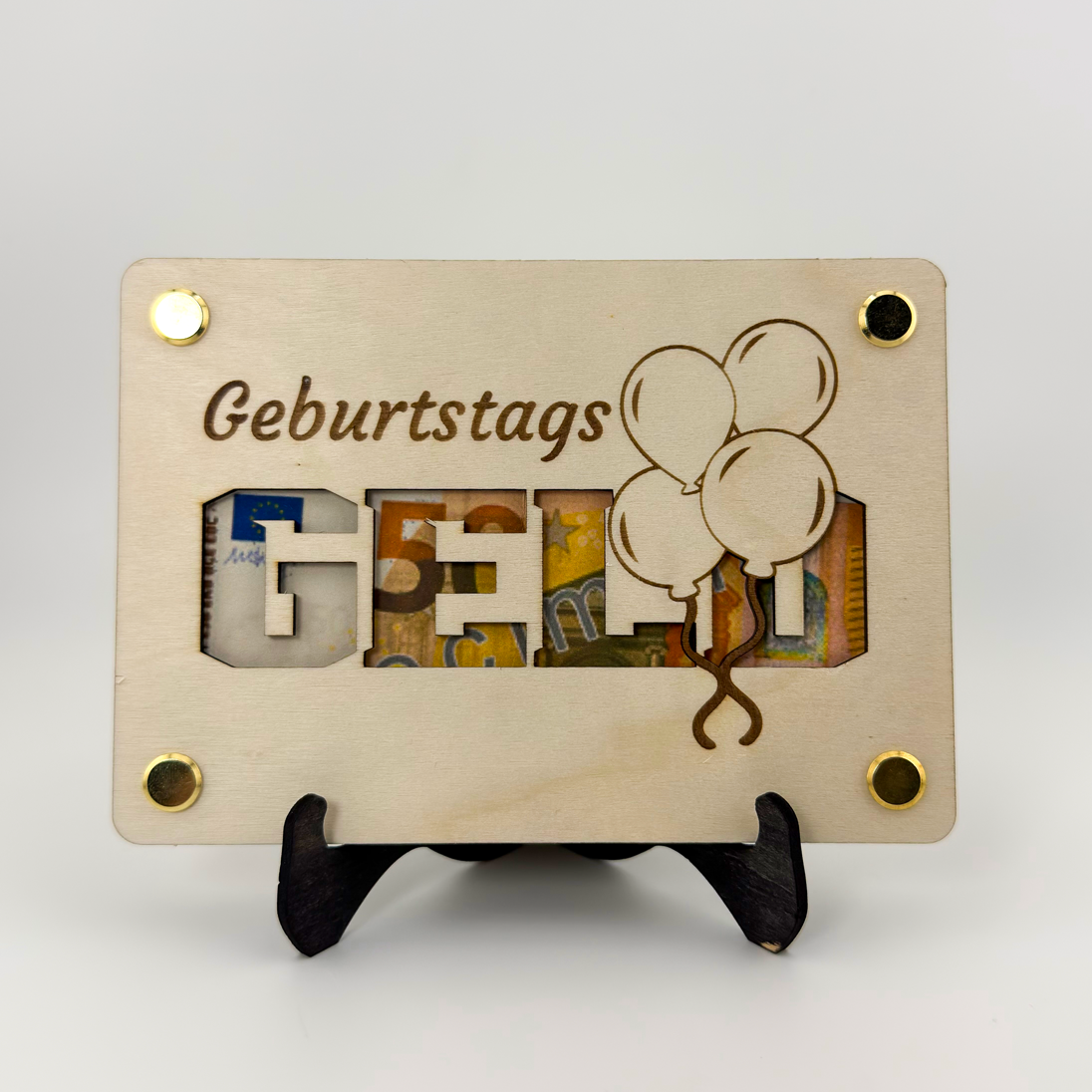 Geldgeschenk aus Holz – Kreative Geschenkidee für viele Anlässe und personalisierbar