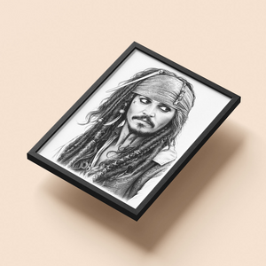 Star Portrait im Format 30x40